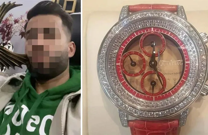 66 milyon liralık saatini satmak isteyen iş insanına gasp planı!