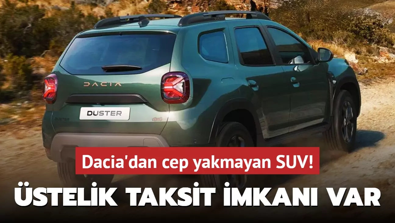 Dacia olmaz dedirtti: Cep yakmayan SUV! Üstelik taksit imkanı var