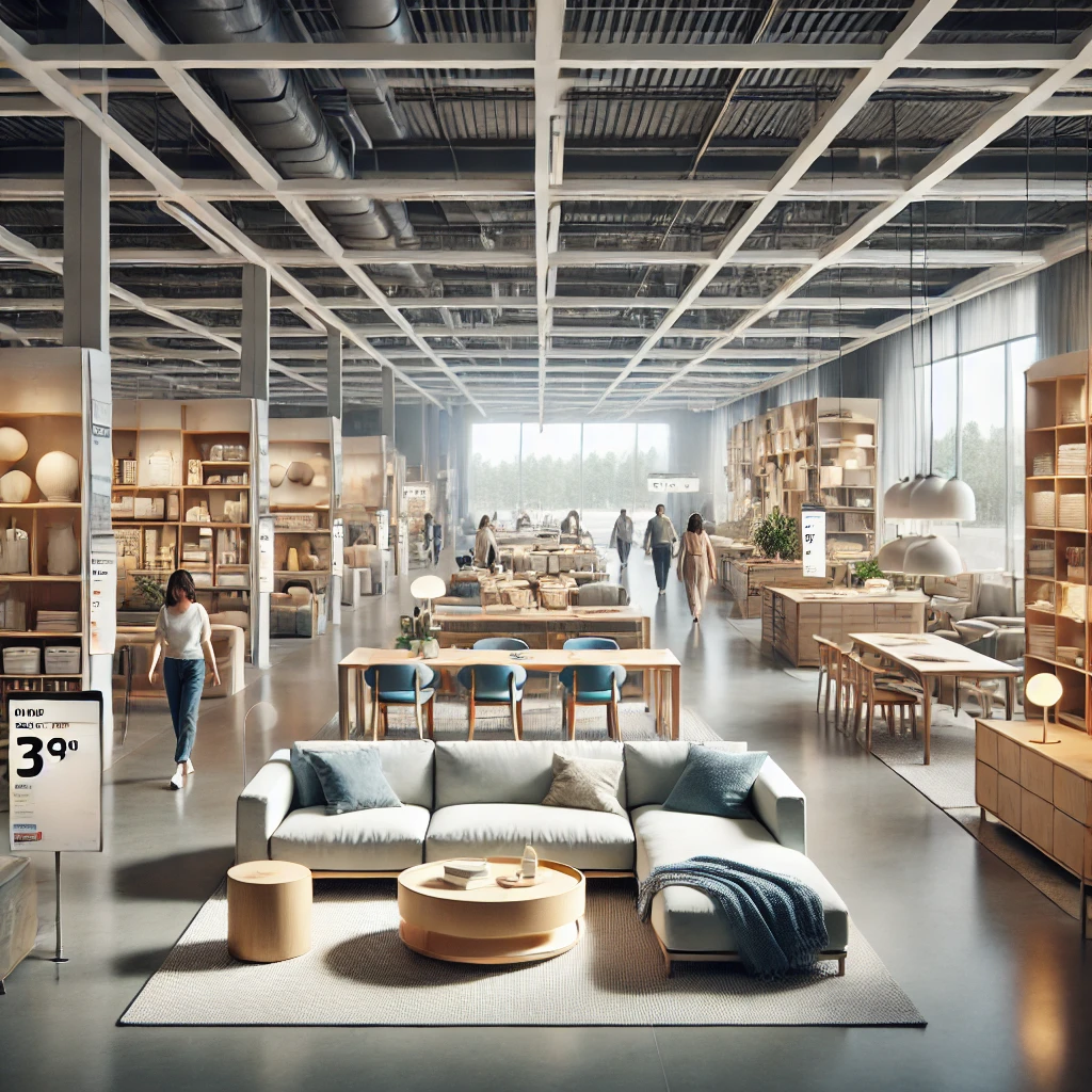 Ikea’nın Küresel Satışları Düşüşte: Ekonomik Yavaşlama ve Ev Mobilyası Sektörüne Etkisi