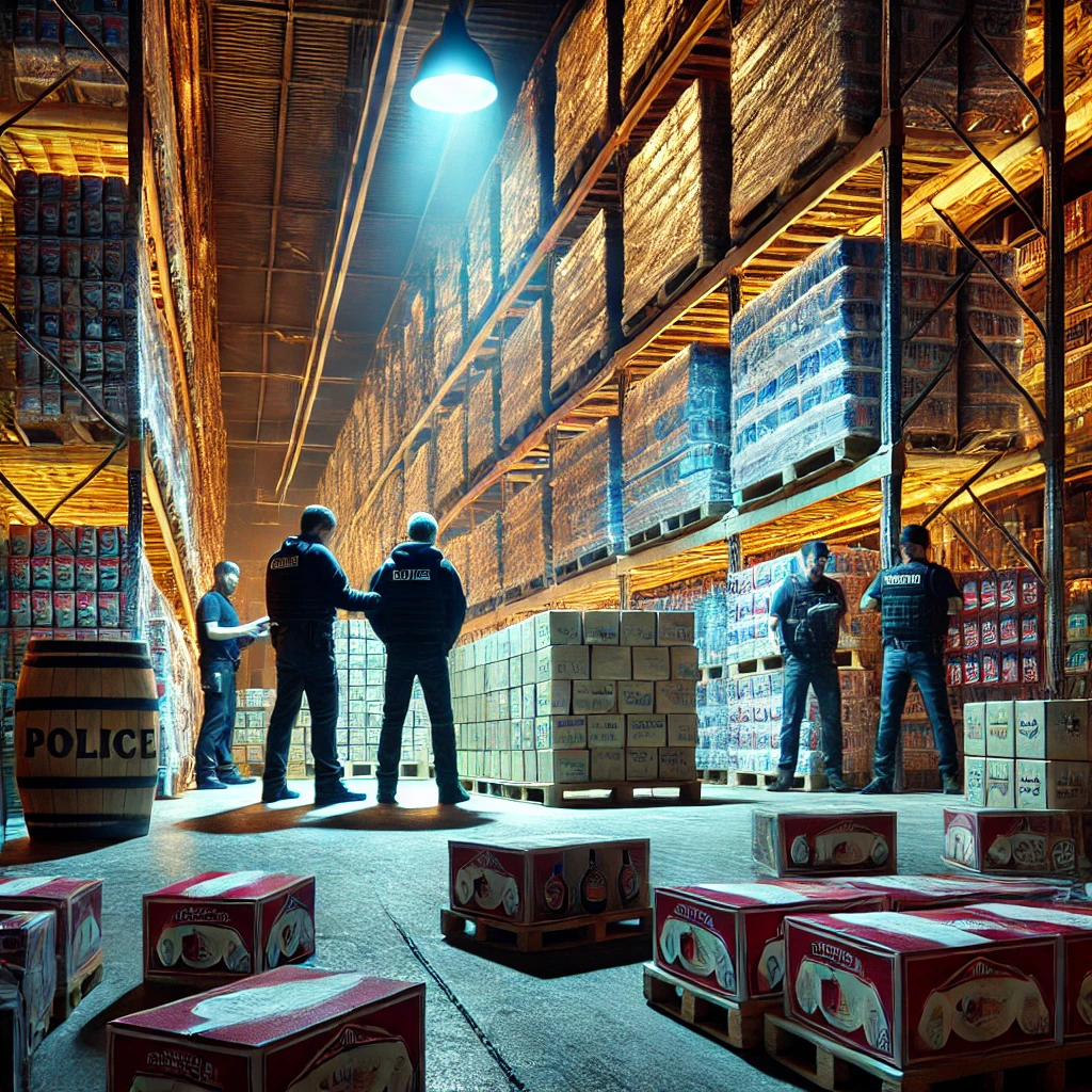 O İlde Kaçak Alkol Operasyonu: 1140 Litre Kaçak Etil Alkol Ele Geçirildi
