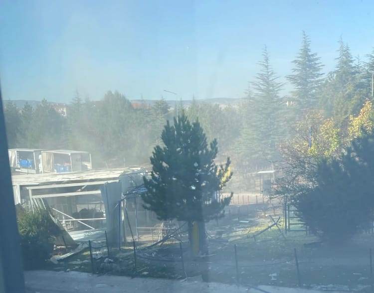 Ankara, TUSAŞ Tesisleri Önünde Patlama