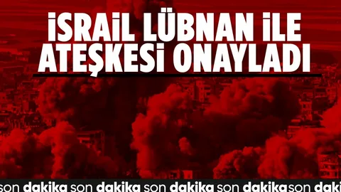 İsrail ile Lübnan Arasındaki Ateşkes Antlaşması Yürürlüğe Girdi