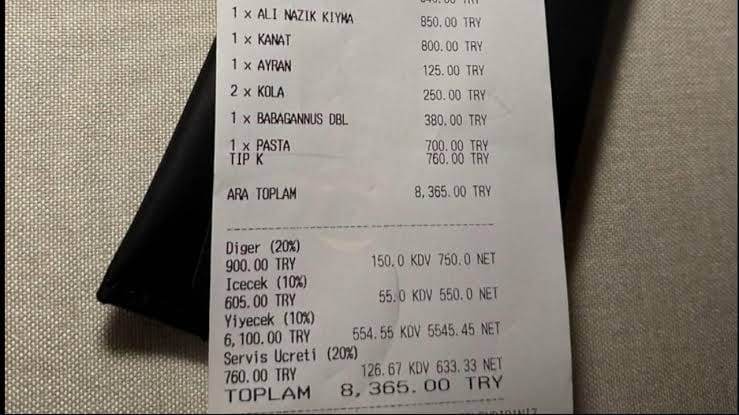 RESTORANLARDA YENİ SOYGUN TAKTİĞİ: GİZLİ ÜCRETLER
