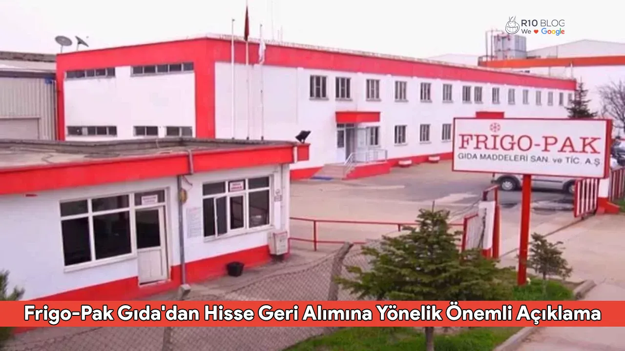 FRİGO-PAK Gıda’dan Özel Durum Açıklaması