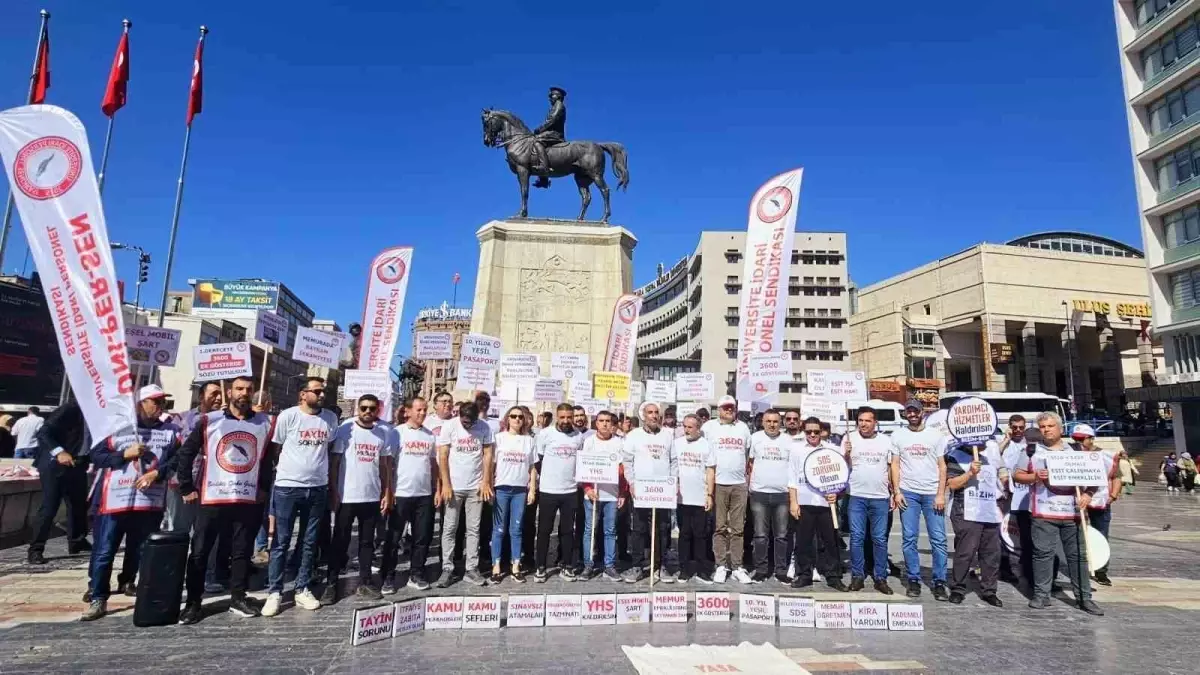 ÜNİPERSEN’DEN MAAŞ ZAMMI PROTESTOSU: BAKIN MAAŞ TALEP ORANLARI NEDİR?