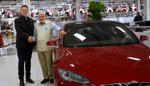 Hindistan  Tesla’ya Göz Kırpıyor