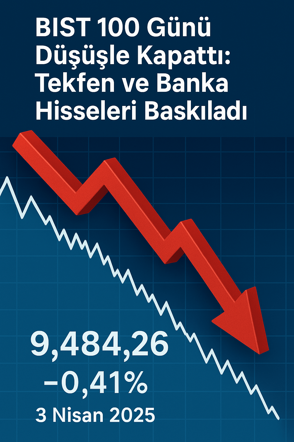 BIST 100 Günü Düşüşle Kapattı