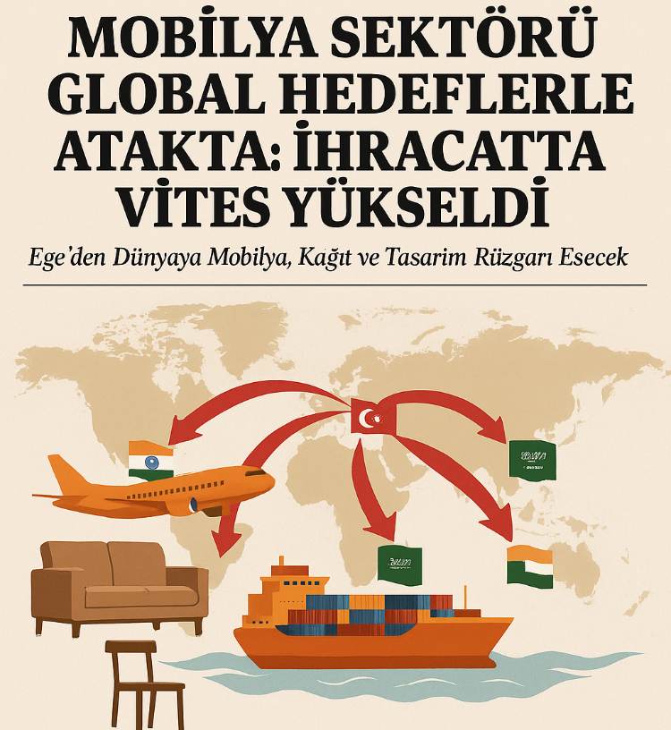 MOBİLYA SEKTÖRÜ GLOBAL HEDEFLERLE ATAKTA: İHRACATTA VİTES YÜKSELDİ