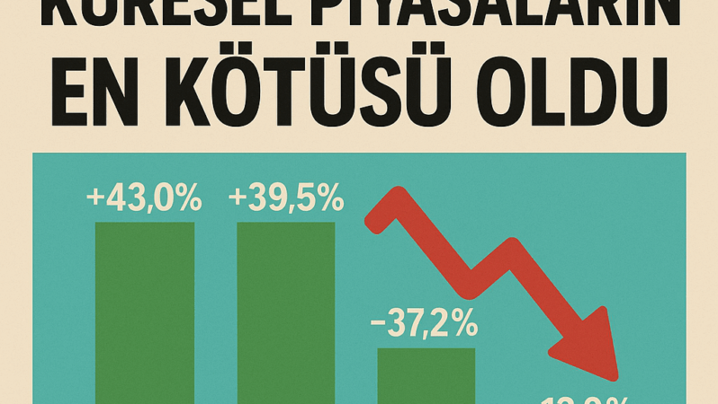 Türkiye, 2025’te Küresel Piyasaların En Kötüsü Oldu