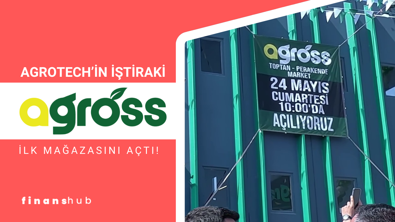 Agrotech’in İştiraki Agross, İlk Mağazasını Açtı ! Röportaj ve Açılış Videosu Haberde
