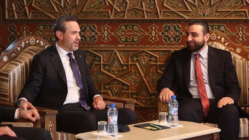 Bakan Bayraktar, Şam’da resmi görüşmeler yapıyor.
