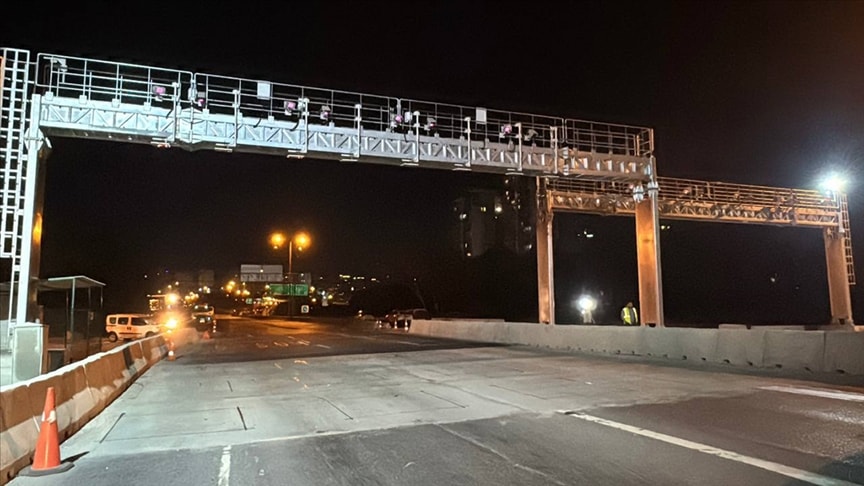 İstanbul trafiğinde devrim: Gişesiz geçiş uygulamasına geçildi