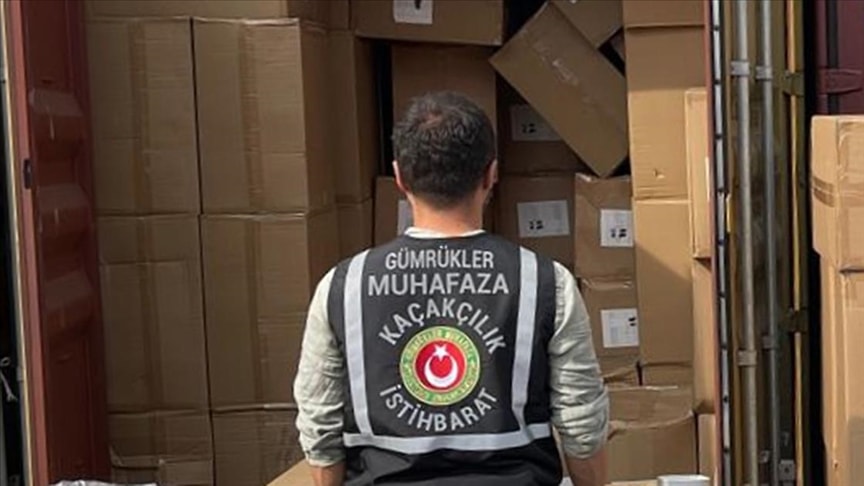 Ticaret Bakanlığı 691 kilogram uyuşturucu madde yakaladı.