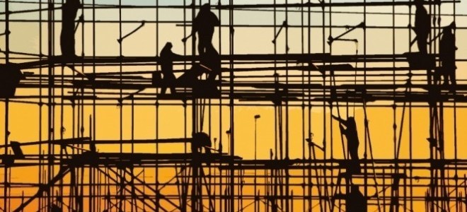İnşaat üretiminde son 10 ayın en büyük azalması
