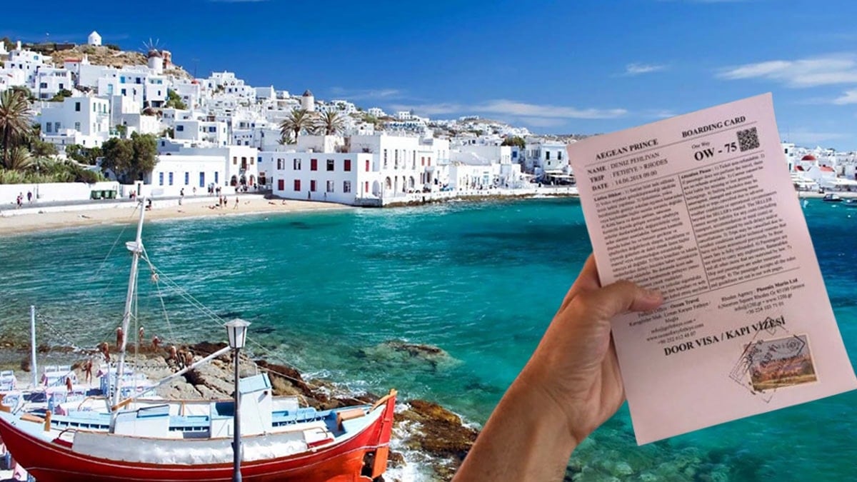 Yunan adalarında tatil planlayanlar dikkat: Vize ücreti artış gösterdi.