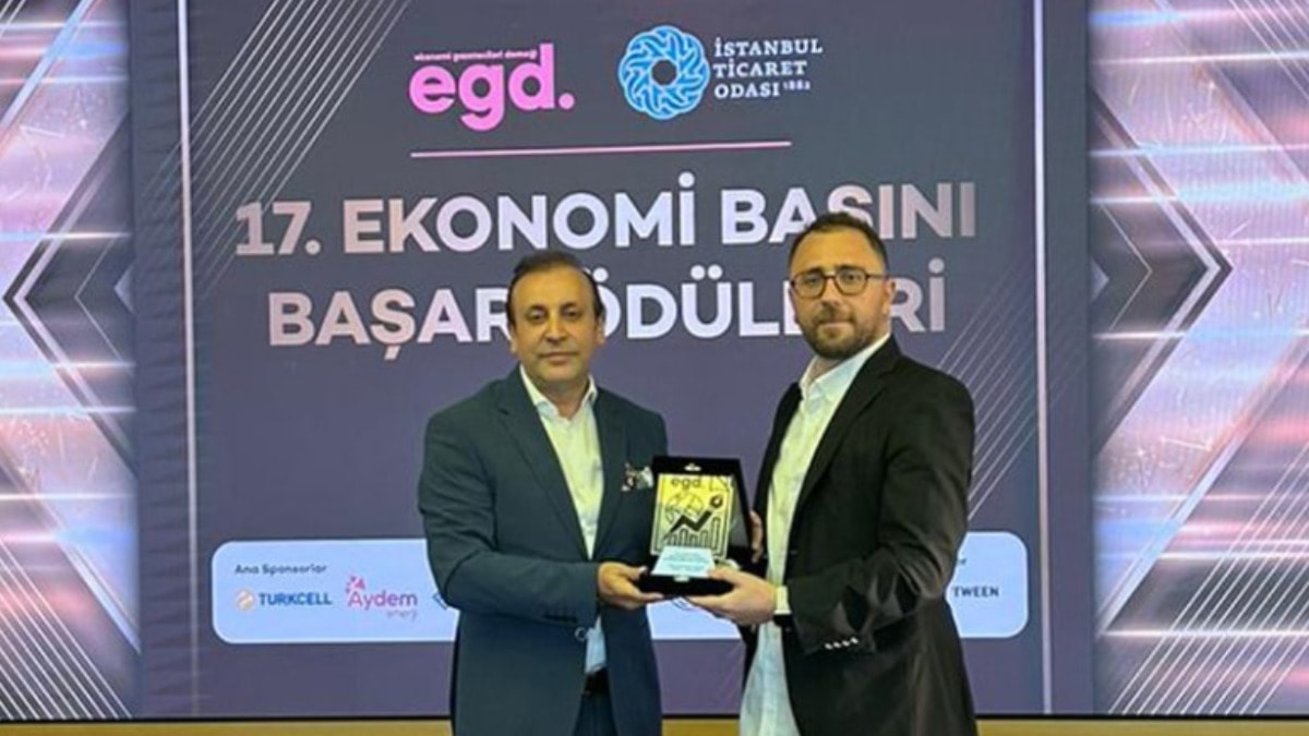 EGD’den SÖZCÜYÜ’ne gurur veren ödül
