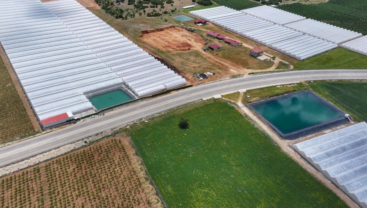 Elmalı’da seracılığa kuraklık çözümü