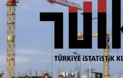 Nisanda inşaat üretim endeksi yıllık bazda yüzde 9,5 yükseldi.