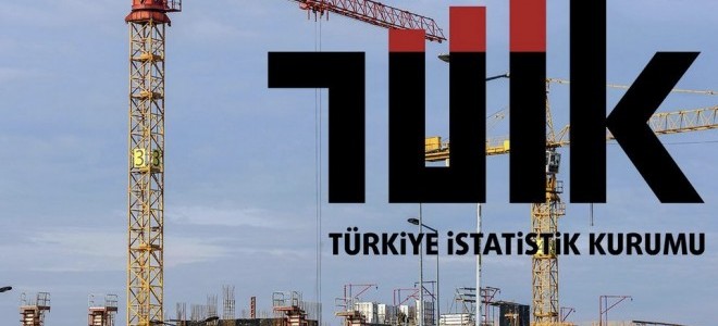 Nisanda inşaat üretim endeksi yıllık bazda yüzde 9,5 yükseldi.
