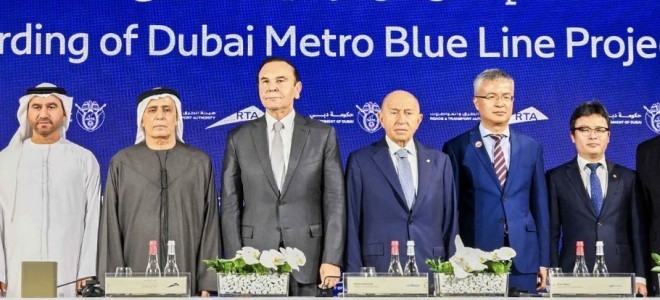 Türk imzasıyla Dubai’de: 220 milyar liralık metro hattı inşaatı başladı