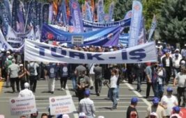 Türk-İş, Maliye önünde miting düzenliyor