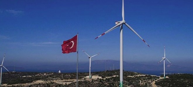 Türkiye’nin rüzgar enerjisi kapasitesi 13 bin megavatı aştı.
