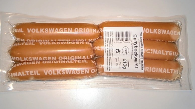 Volkswagen gerçekte otomobillerden daha fazla sosis satıyor.