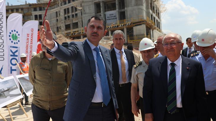 Bakan Kurum ve Bakan Güler’den Ay Yıldız Yerleşkesi’nde denetleme