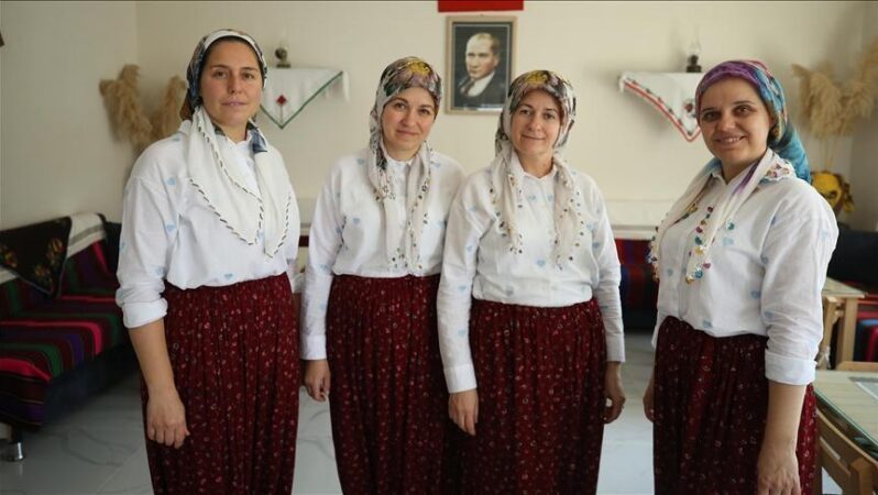 Balıkesir’deki kadınların kurduğu kooperatif, kırsal mahallenin turizmine katkı sağlıyor.