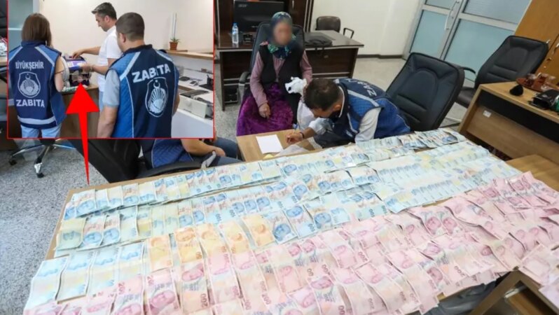 Dilencinin üzerinde bulunan parayı görenler gözlerine inanamadı.