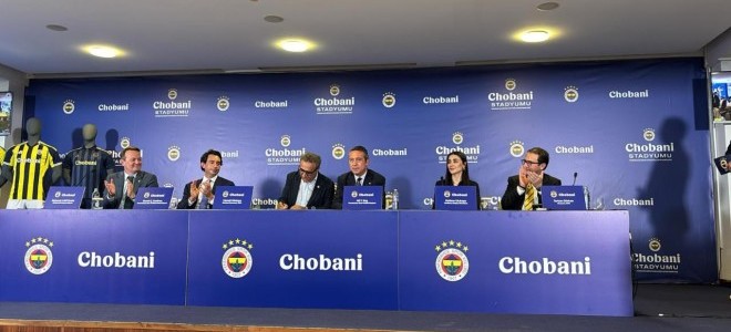 Fenerbahçe ile Chobani arasında sponsorluk sözleşmesi imzalandı
