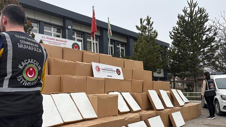 Gümrük Muhafaza ekipleri ‘dumansız Türkiye’ hedefiyle kaçakçılığa geçit vermedi