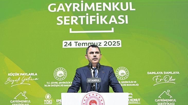 Her damla ile 5 bin konut