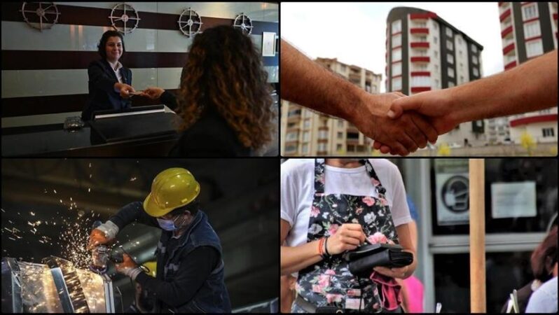 Hizmet üretim endeksi yükseldi