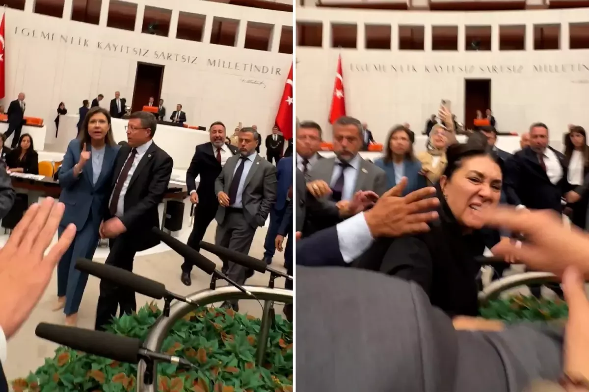 Meclis’te “Zeytinlik yasası” tartışmalarında arbede yaşandı.