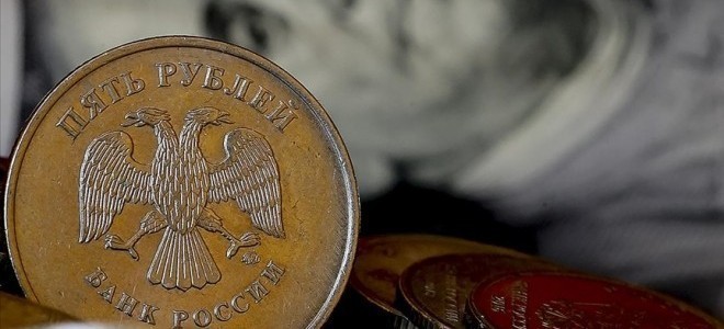 Rusya’nın ihracatındaki rublenin oranı yüzde 50’yi geçti.