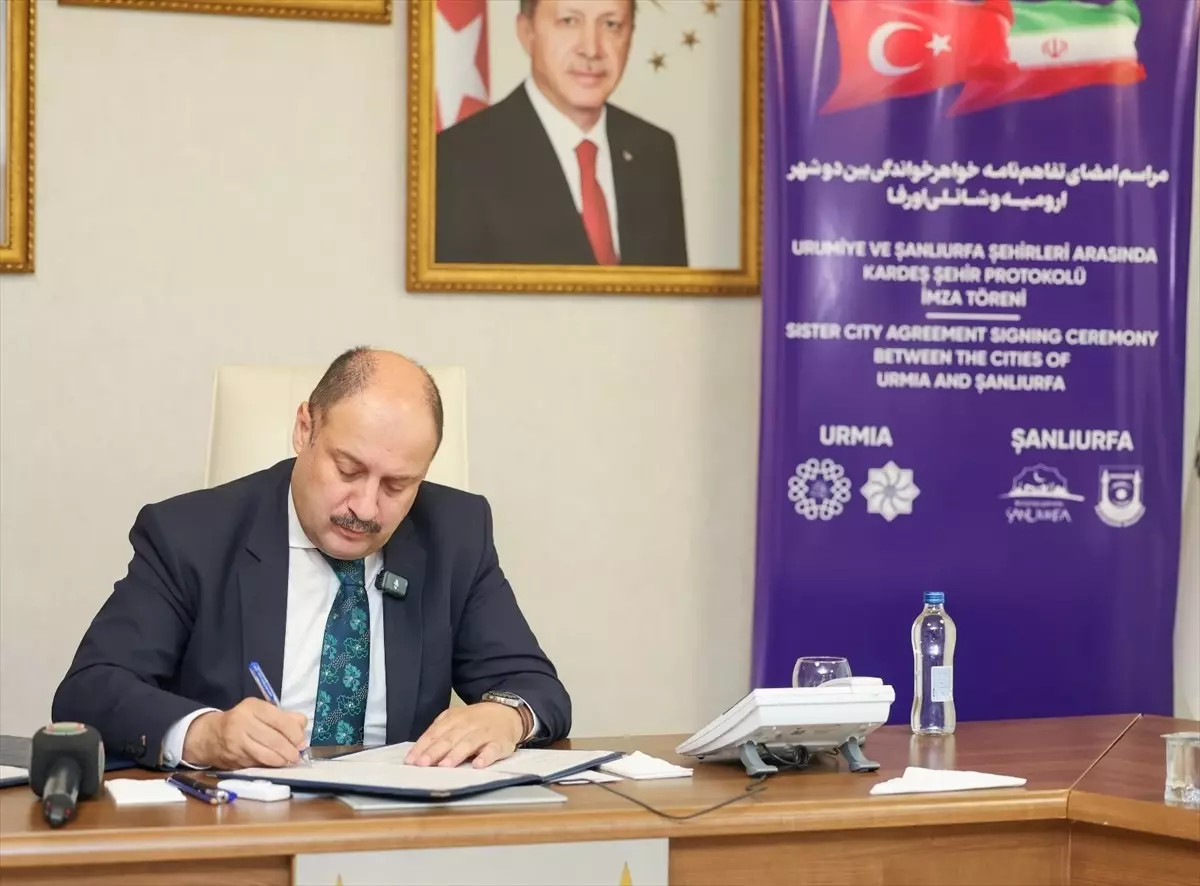 Şanlıurfa ile Urumiye Arasında Kardeş Şehir Protokolü İmzalandı