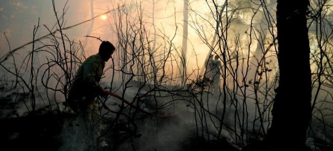 Son bir haftada 624 adet yangın meydana geldi