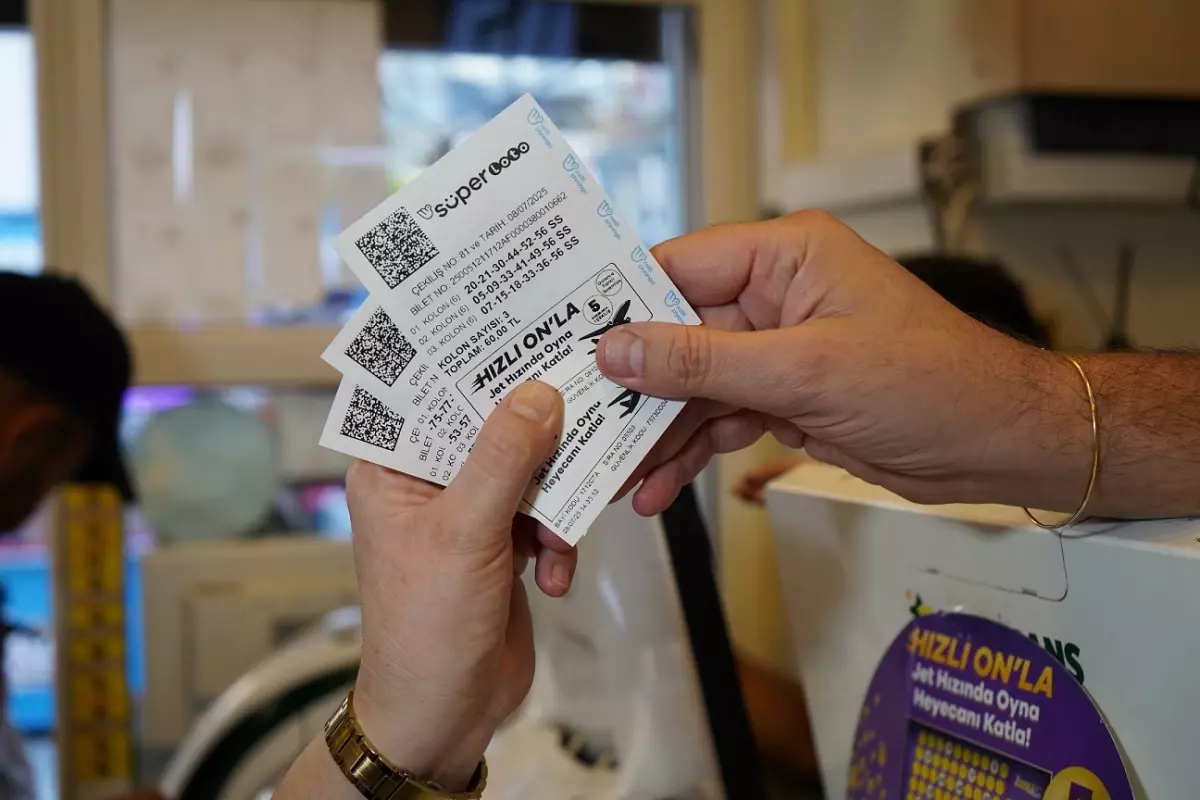 Süper Loto’da 67 Milyon TL İkramiye Antalya’da Çıktı