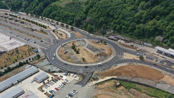 Trabzon Şehir Hastanesi Kavşağı trafiğe açıldı.