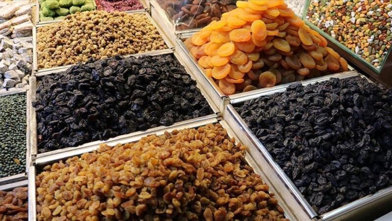 Türkiye’nin kuru meyve ve mamulleri ihracatı yükseldi.