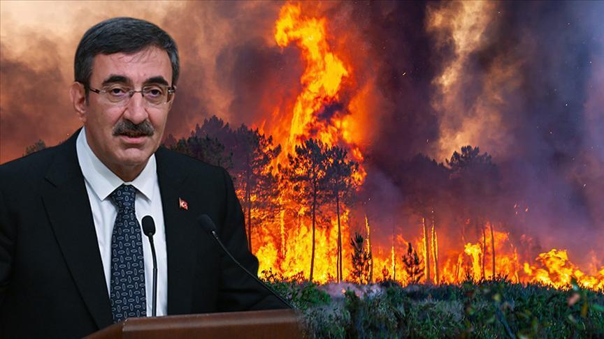 Yangınlarla mücadele için ‘Risk Yönetim Ekibi’ oluşturuldu! Cevdet Yılmaz: Teyakkuzda olmalıyız