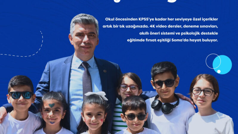 Belediyecilikte Örnek Adım: Soma Belediyesi’nden Ücretsiz Dijital Dershane Dönemi