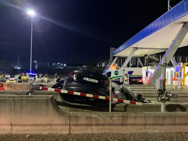 Kuzey Marmara Otoyolu’nda Gişelerde Feci Kaza: Brisa Yöneticisi Hayatını Kaybetti