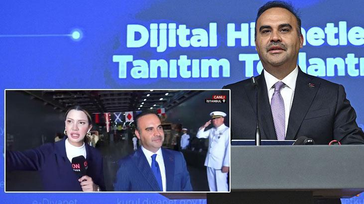 Bakan Kacır, TEKNOFEST Mavi Vatan’da CNN Türk’e Çelik Kubbe ile ilgili mesaj verdi.