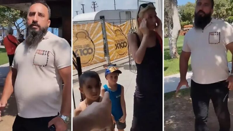Belediyenin halk plajındaki zulmü! Görevlinin cüretkar tavırları pes dedirtti.