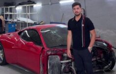 Büyükçekmece’de hurdaya dönen Ferrari’nin sahibi: ‘Alalı 5 gün olmuştu!’