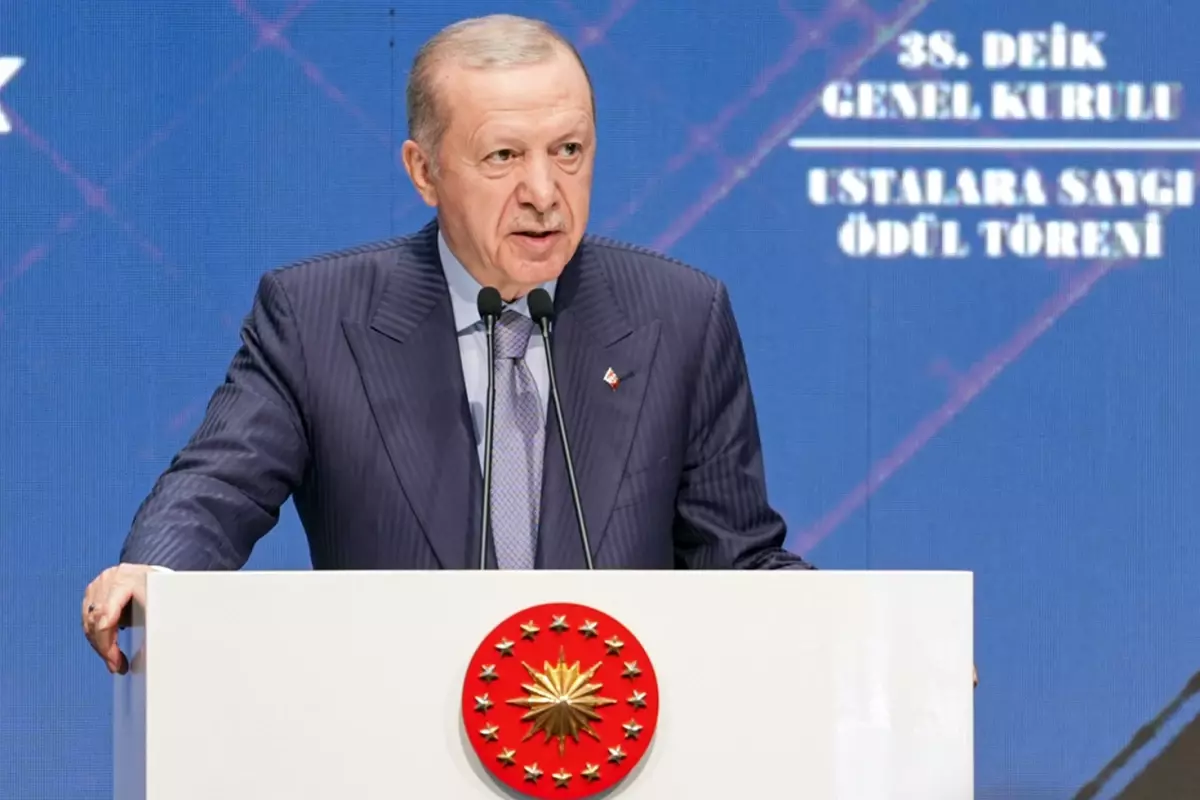 Cumhurbaşkanı Erdoğan: Milli gelirimiz tarihinde ilk kez 1 trilyon doları geçti.