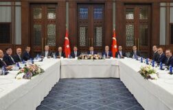 Cumhurbaşkanı Yardımcısı Yılmaz, TİSK heyetini ağırladı.