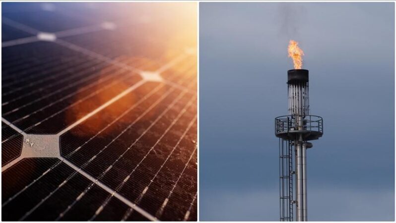 Elektrik üretiminde doğal gaz ve güneşin payı yükseliyor